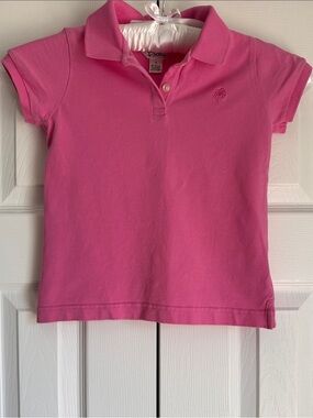 Lilly Pulitzer Girls' Hot Pink Polo Top